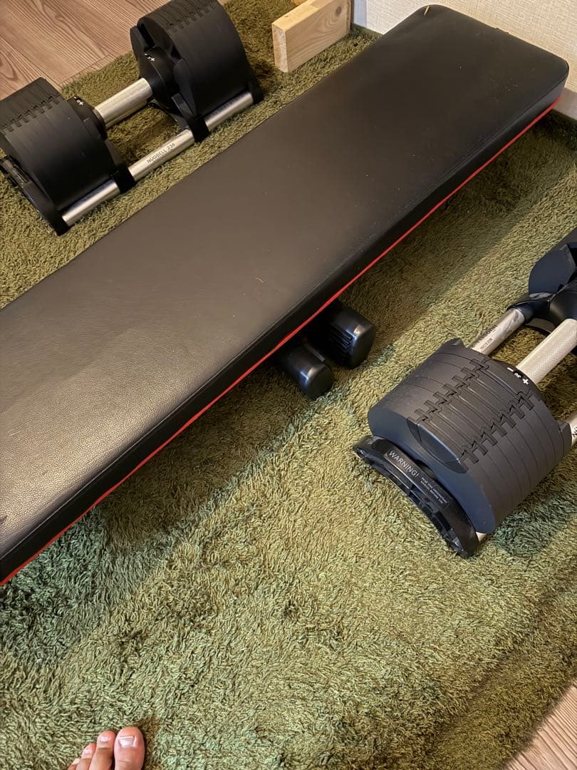 フレックスベル　ダンベル　36kg ×2 2kg刻み フラットベンチ