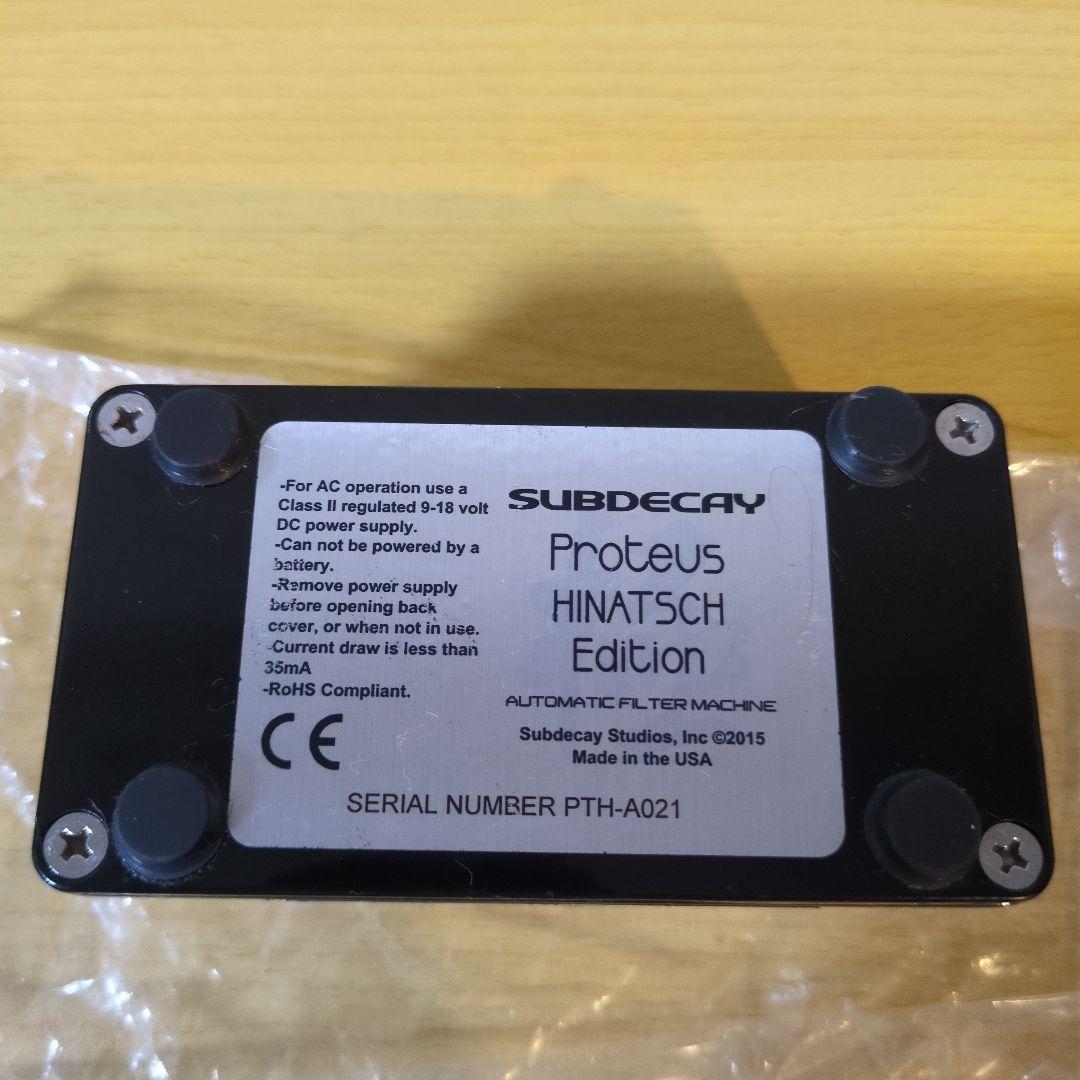 ベース SubDecay Proteus HINATSCH Edition