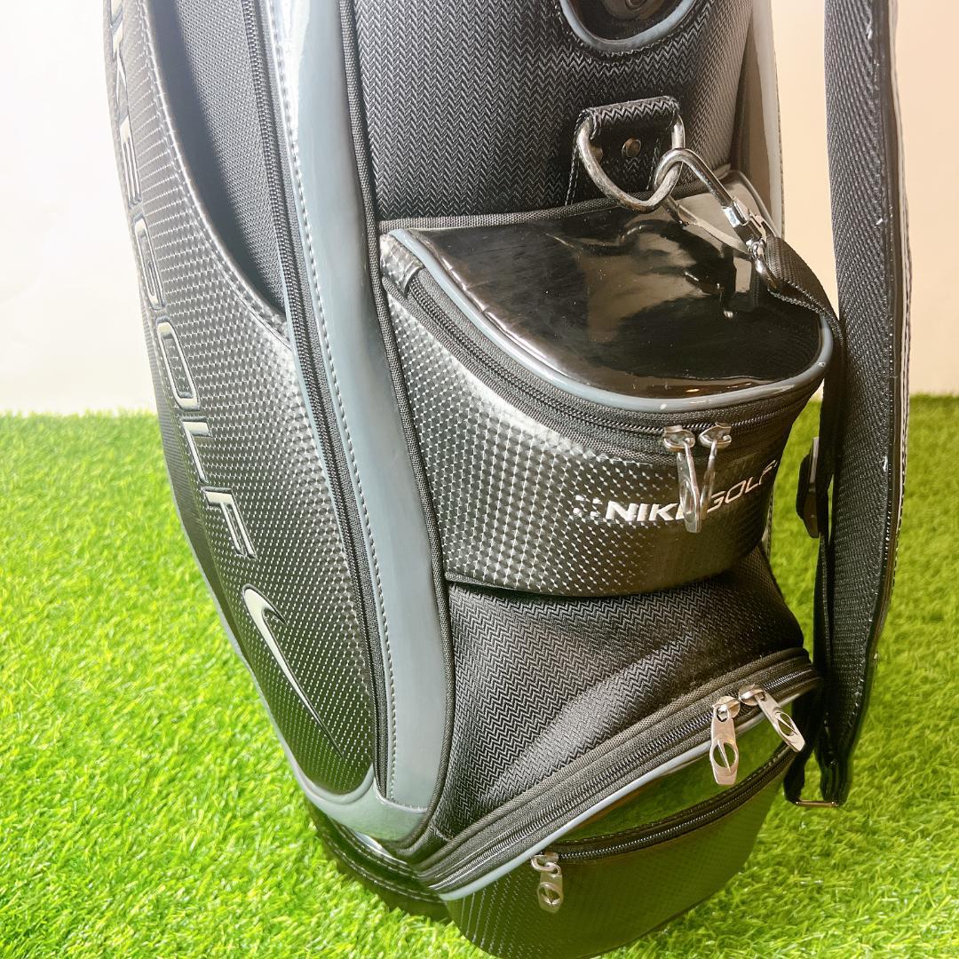 NIKE GOLF ナイキ ゴルフ キャディバッグ 6分割 カート型 エナメル
