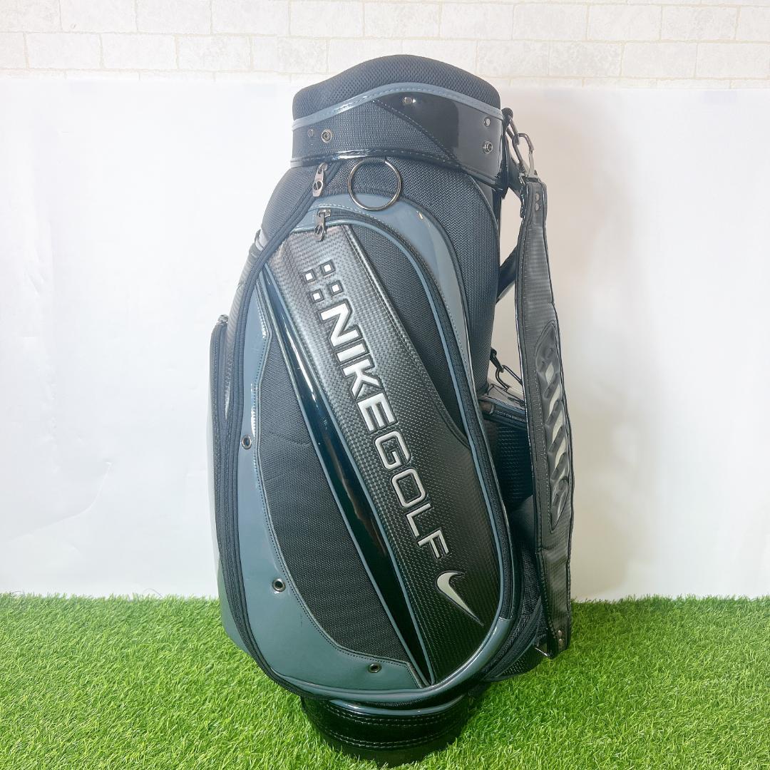 NIKE GOLF ナイキ ゴルフ キャディバッグ 6分割 カート型 エナメル