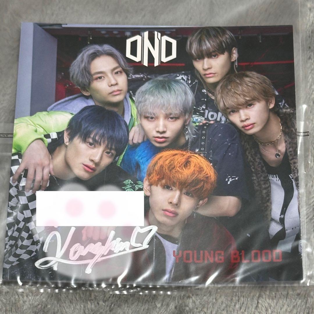 上村謙信 直筆サイン入り ポストカード youngblood