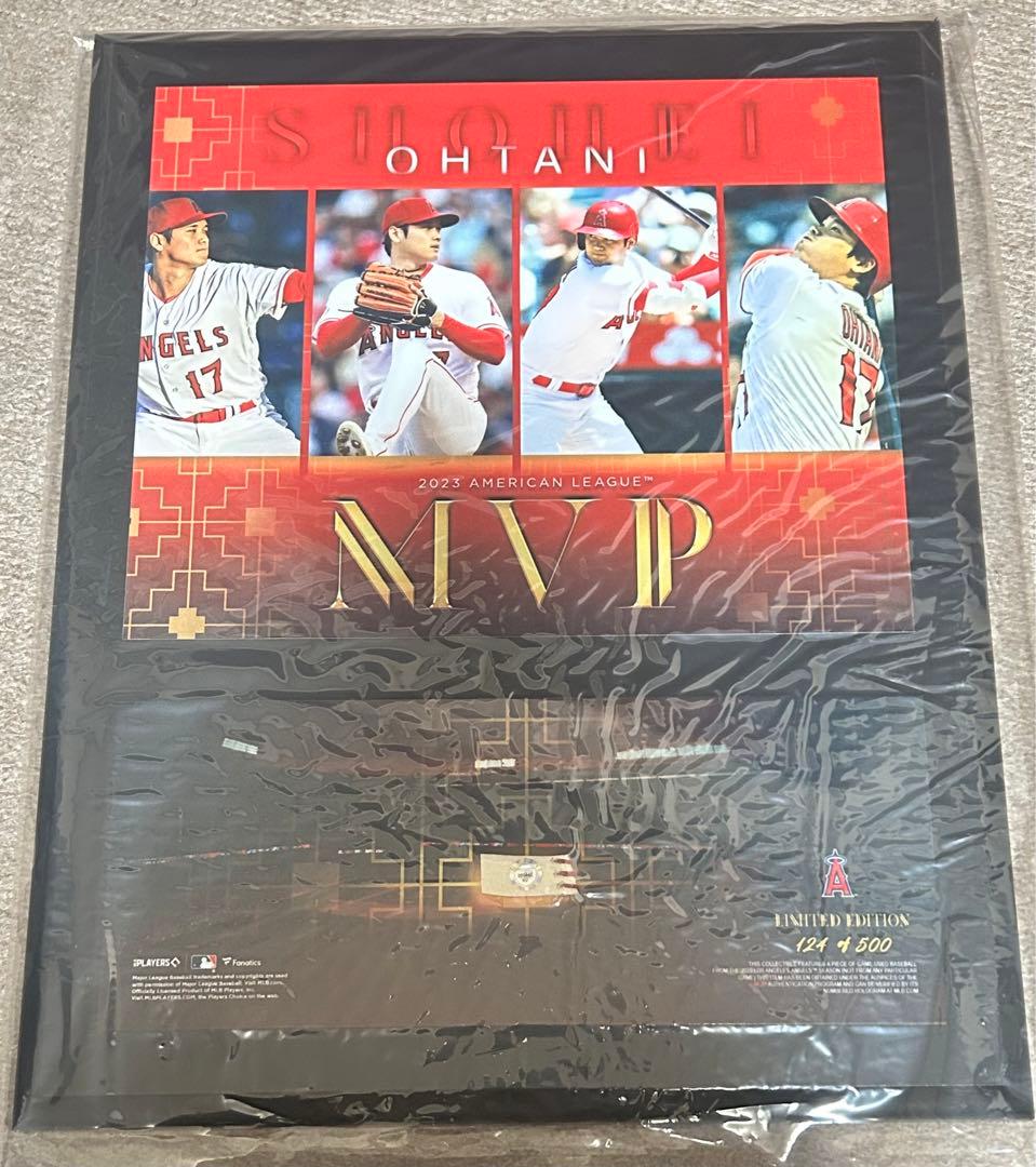【限定500個】大谷翔平 エンゼルス 2023年MVP記念フォトフレーム