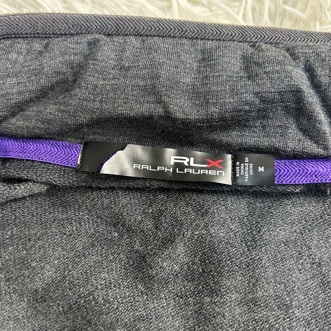 【外観美品・洗える】RLX ポロラルフローレン　中綿ジャケット　黒　M　ゴルフ