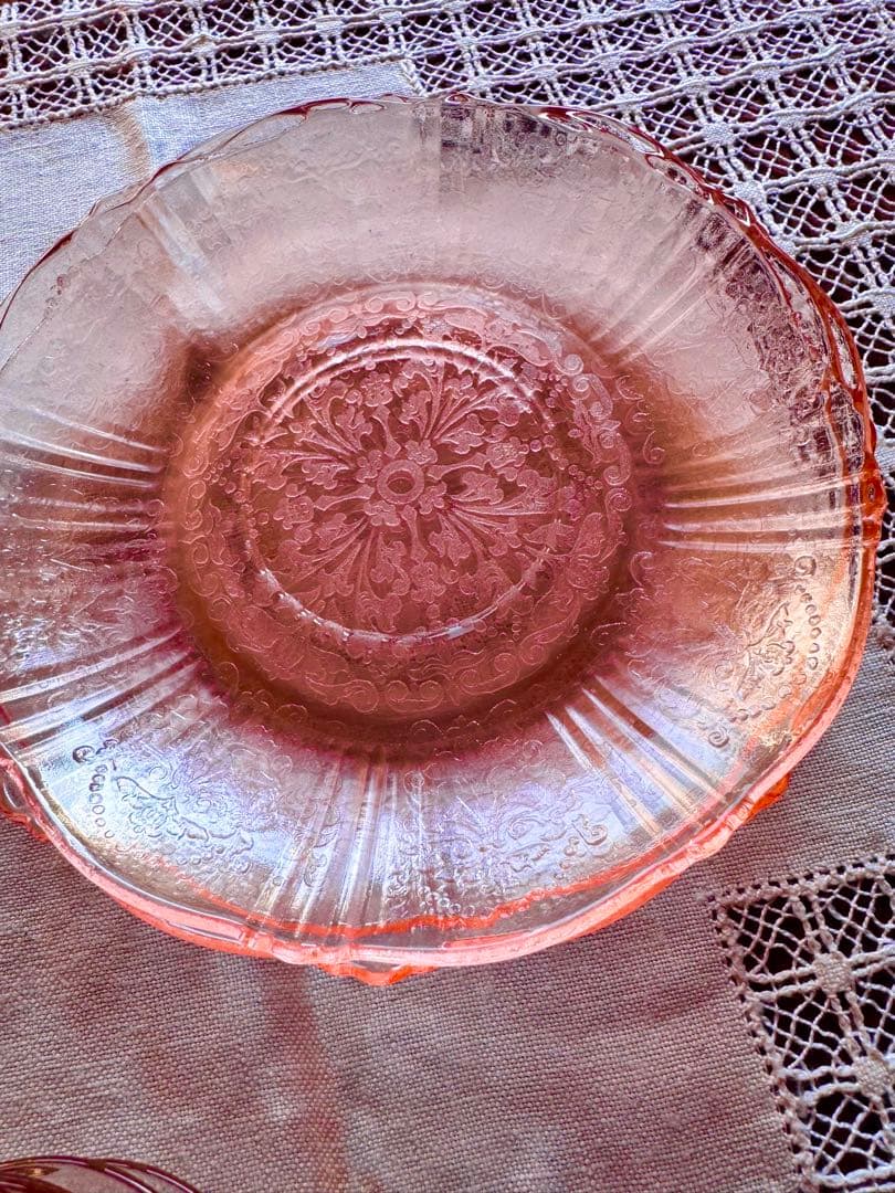 桜の花びらのようなアメリカン・スウィートハート・ピンク・デプレッション12枚