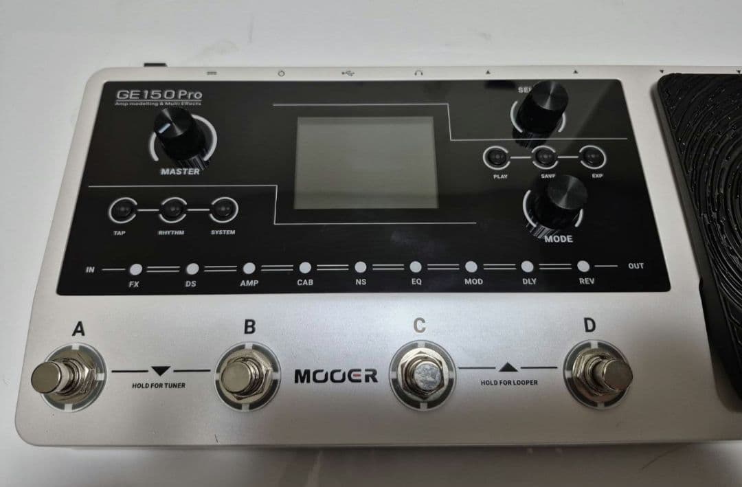 【限定セール15,000】MOOER GE150 Proギターマルチエフェクター