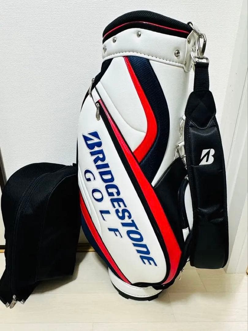 美品 ブリヂストン ◆ キャディバッグ ◆ BRIDGESTONE ◆ メンズ用