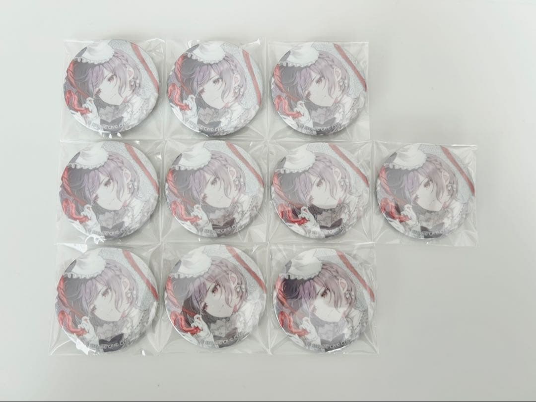 かぬれ プロセカ グリッター缶バッジ 48A 白石杏 48C 東雲絵名