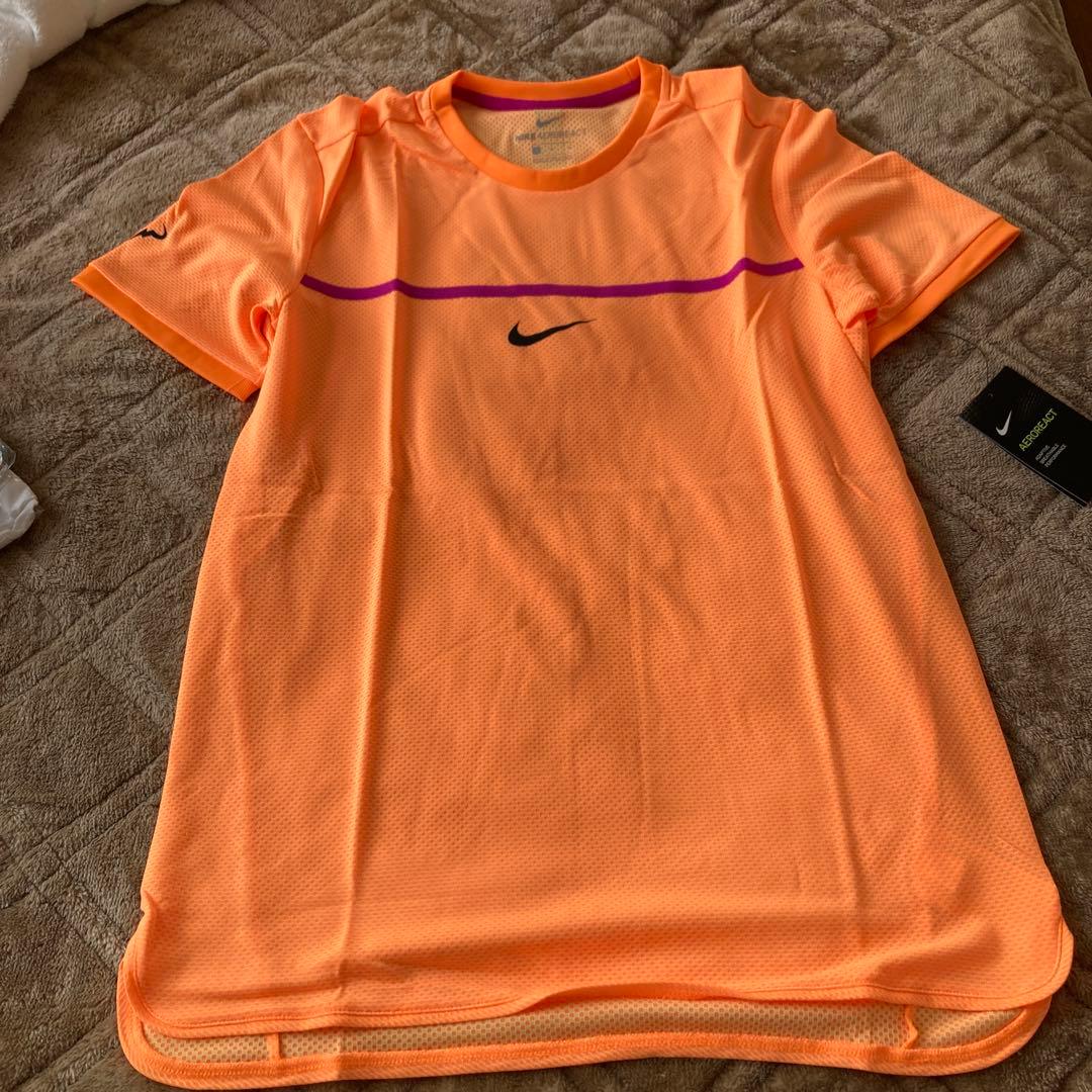 Nike ラファエル・ナダル ゲームシャツ オレンジ