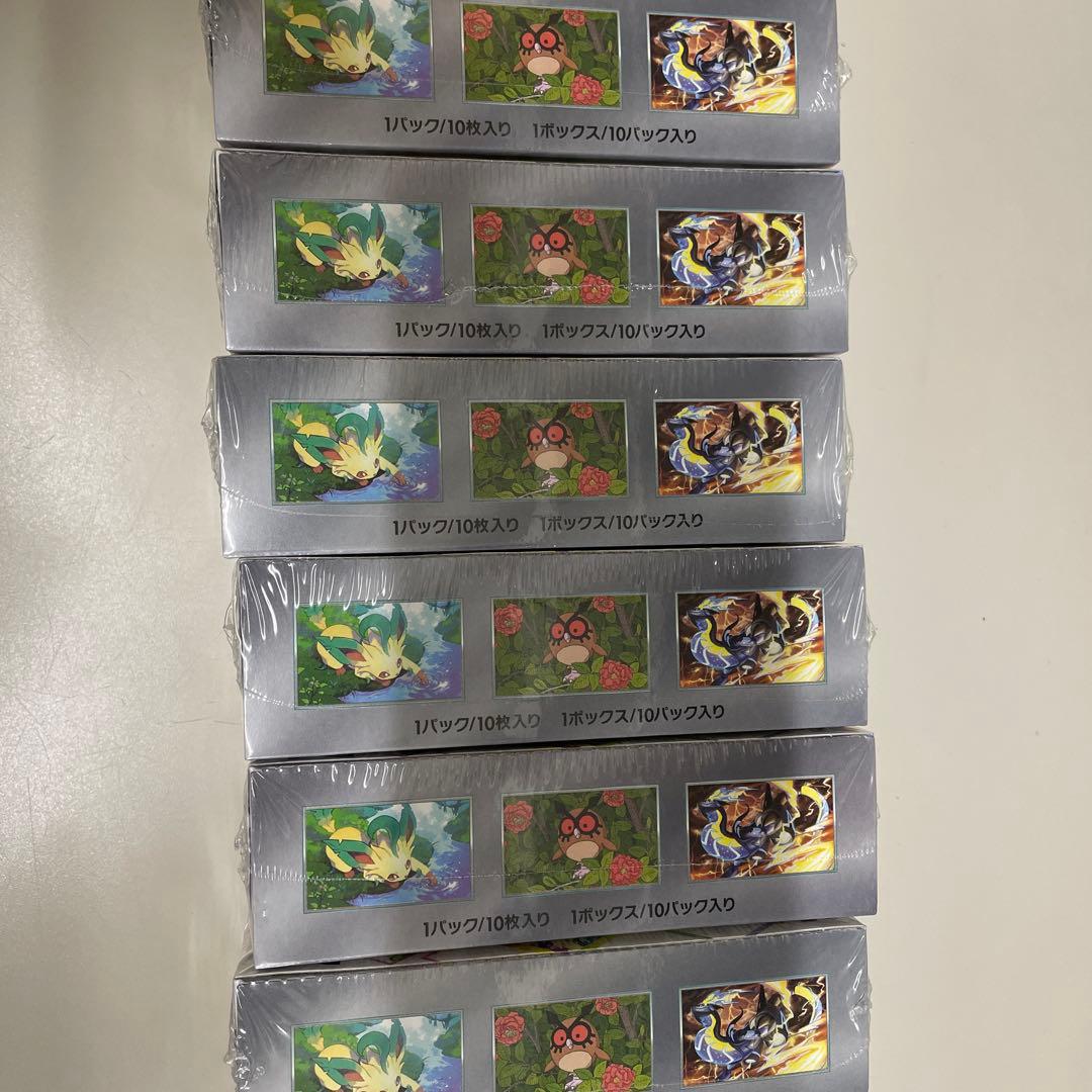 ポケモンカード テラスタルフェスex 6BOX 未開封シュリンク付き