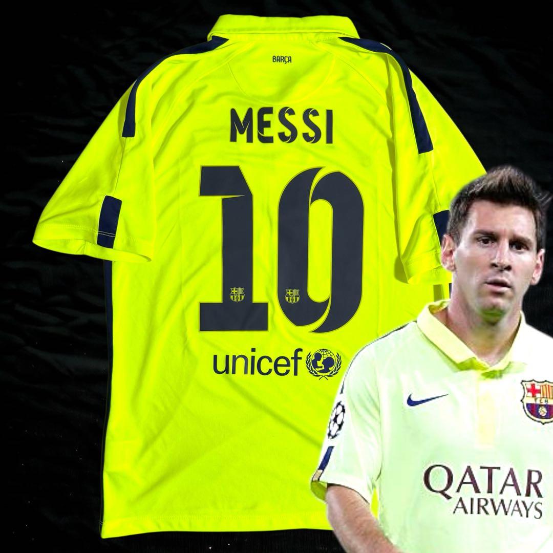 バルセロナ 14\15 サード 3rd メッシ ユニフォーム