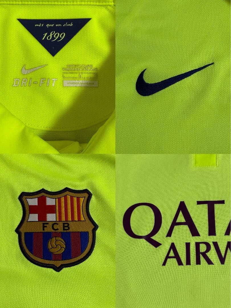 バルセロナ 14\15 サード 3rd メッシ ユニフォーム