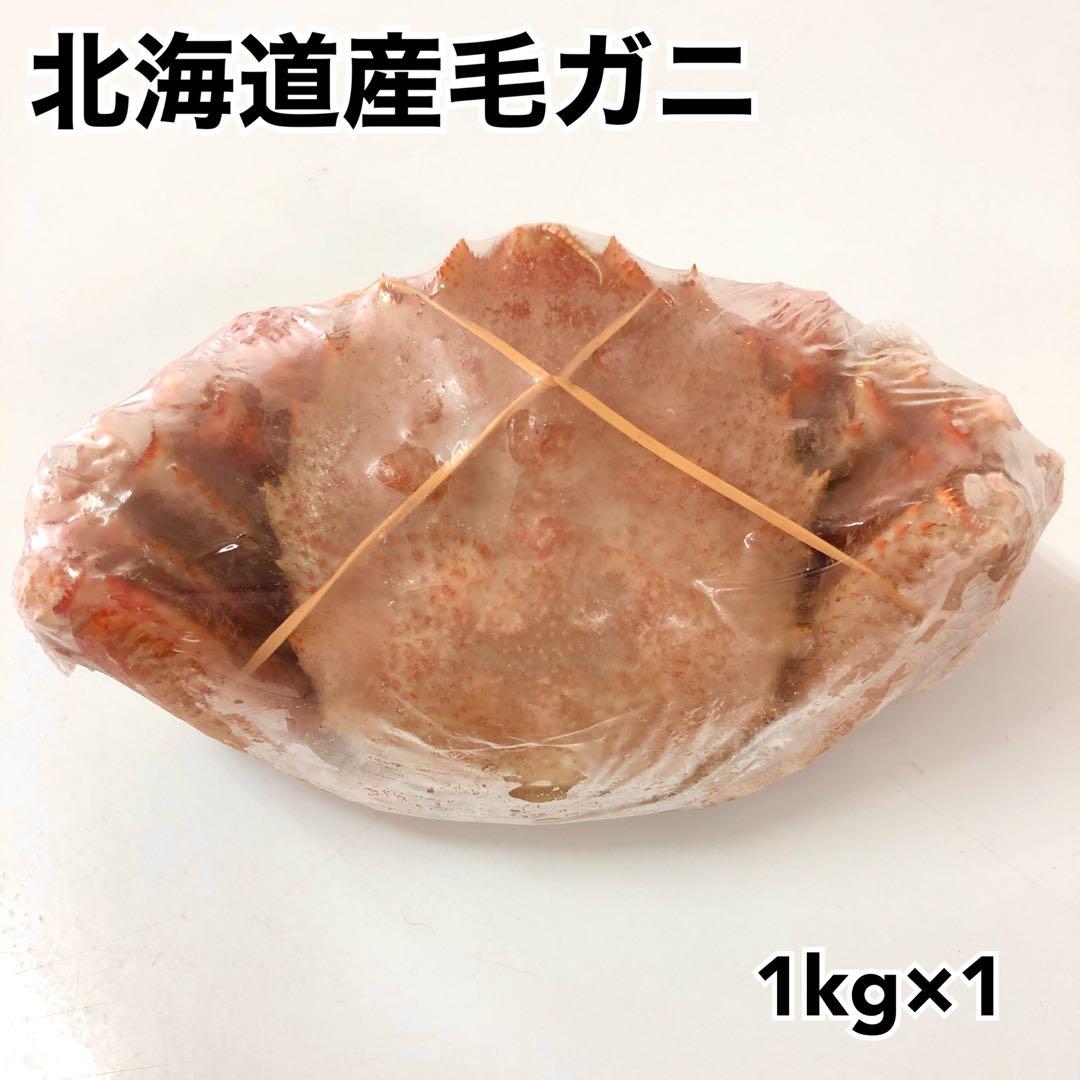 北海道産毛ガニ1キロ
