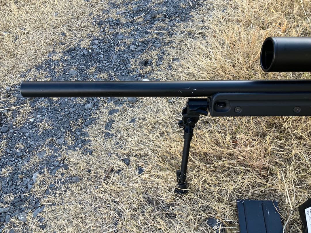 東京マルイ製　エアコッキングライフル　L96AWS BLACK 中古フルセット