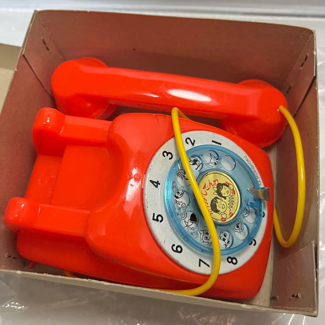 昭和レトロ　電話おもちゃ　当時物　corona telephone　【5】