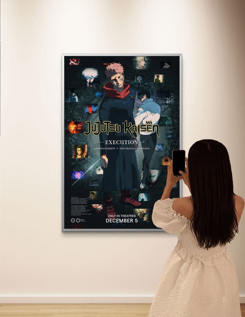 *枚数限定*映画館用両面印刷ポスターUS版:呪術廻戦 渋谷事変 死滅回游