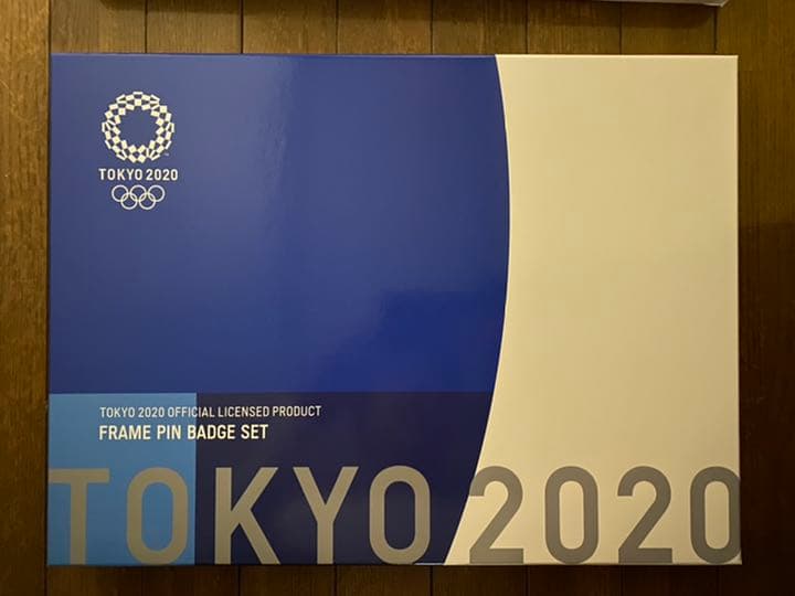 額装ピンバッジセット(東京2020オリンピックマスコット/エンブレム)