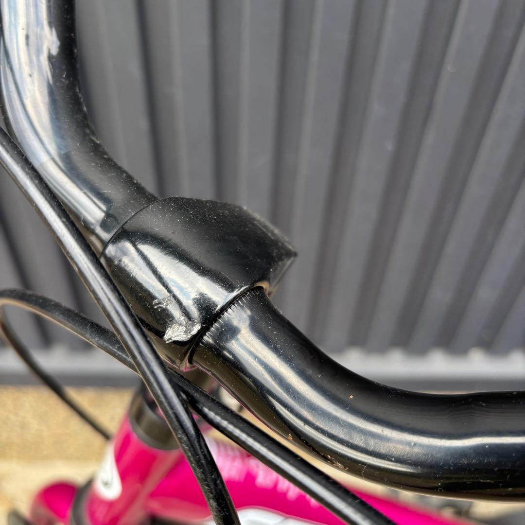 STRIDER14xストライダー フューシャピンク ペダルスタンド付