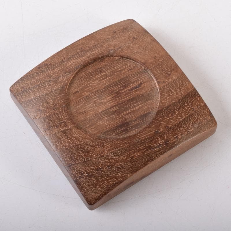 くりのぼう　川本光春作　雲月彫　内金溜香合　建仁寺竹田益州書付　V7217