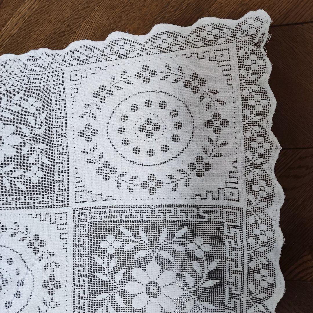 レースのテーブルクロス　インテリア敷物　レースクロス　152 x 120