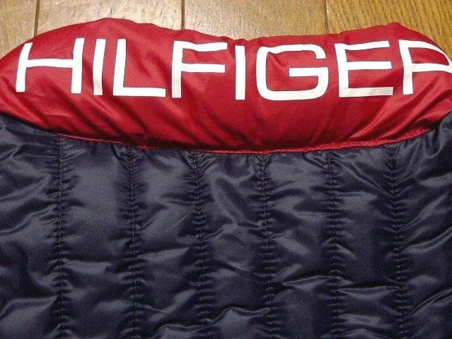 L日本サイズ位新品トミーヒルフィガーUS限定ダウンジャケット同機能フラッグカラー