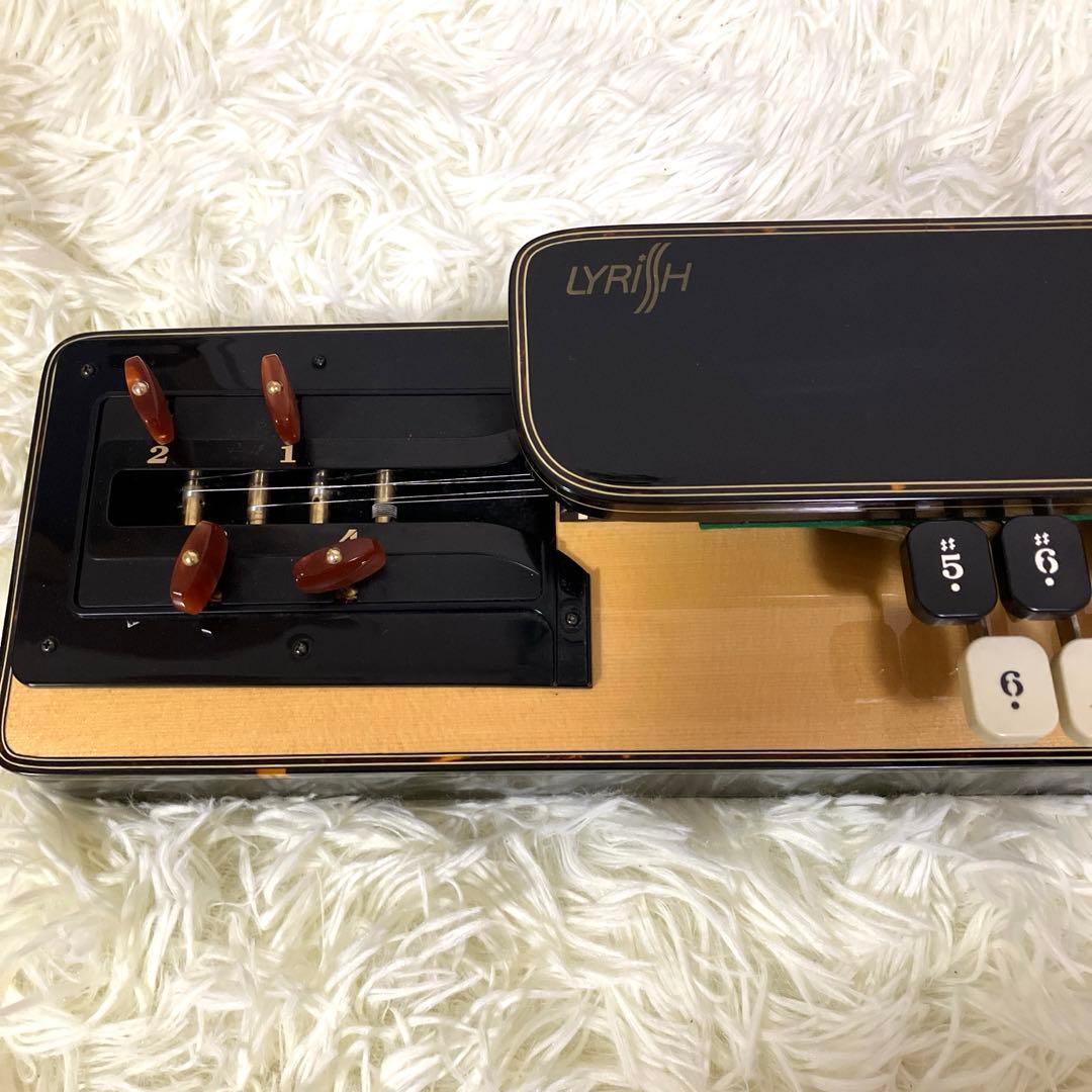 高級大正琴 ライリッシュ LSS25TH Lyrissh ソフトケース 和楽器