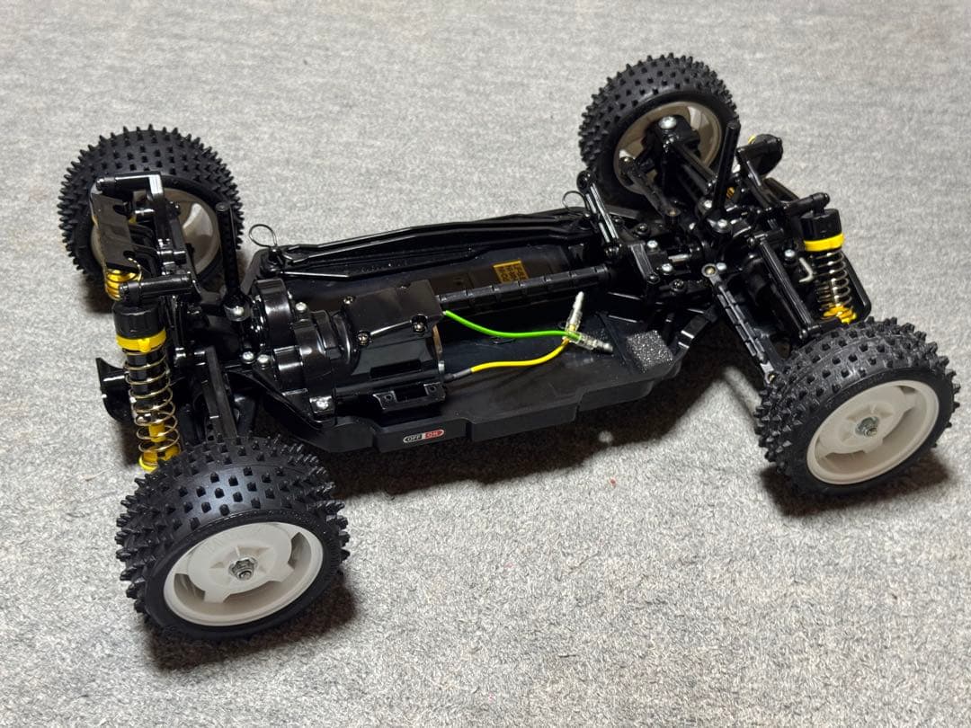 カスタムベース等に！タミヤTT-02Bシャーシ モーター付・若干OP装着車