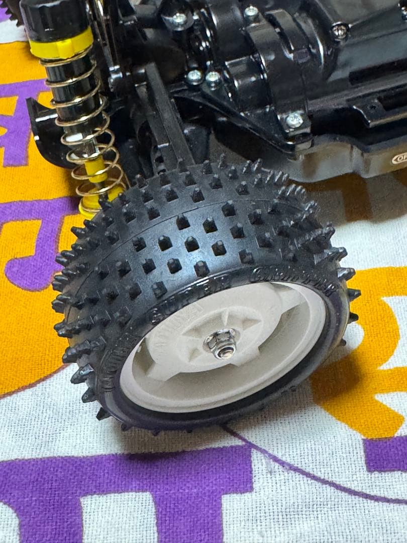 カスタムベース等に！タミヤTT-02Bシャーシ モーター付・若干OP装着車