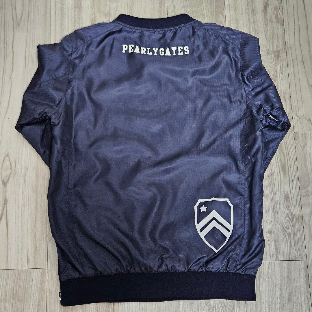 PEARLY GATES 4【Mサイズ】ツインスニードジャック ネイビー89