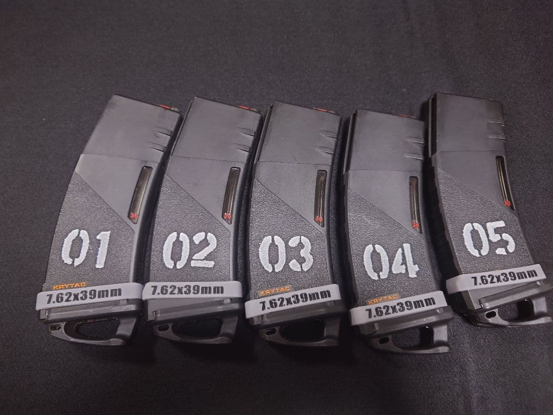 【KRYTAC】M4 ポリマーマガジン[150連]BKノーマルマガジン