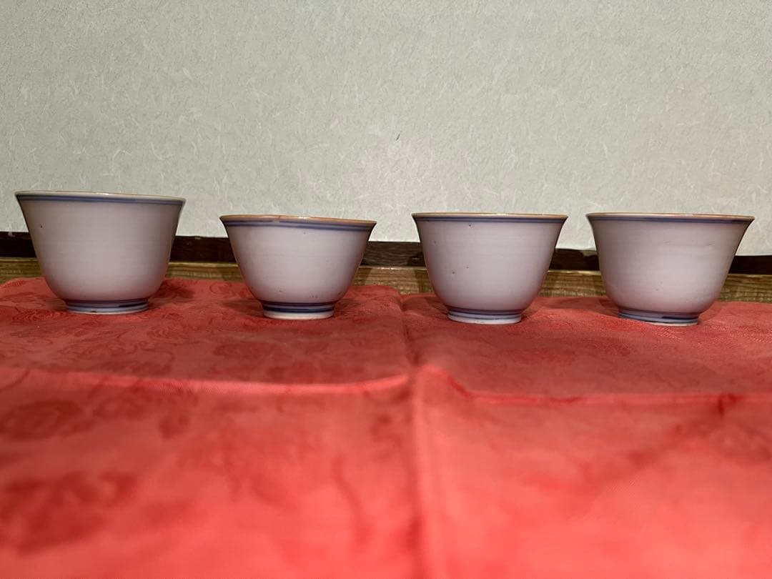 煎茶道具　茶器　茶碗　10客セット　柄揃えサイズバラ