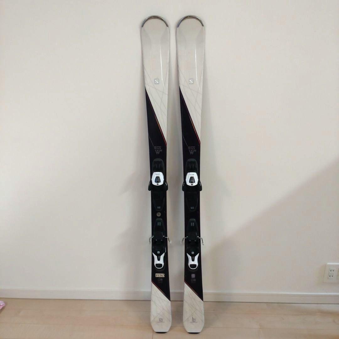 Salomon W MAX X7 スキー 板 バインディング付き148センチ