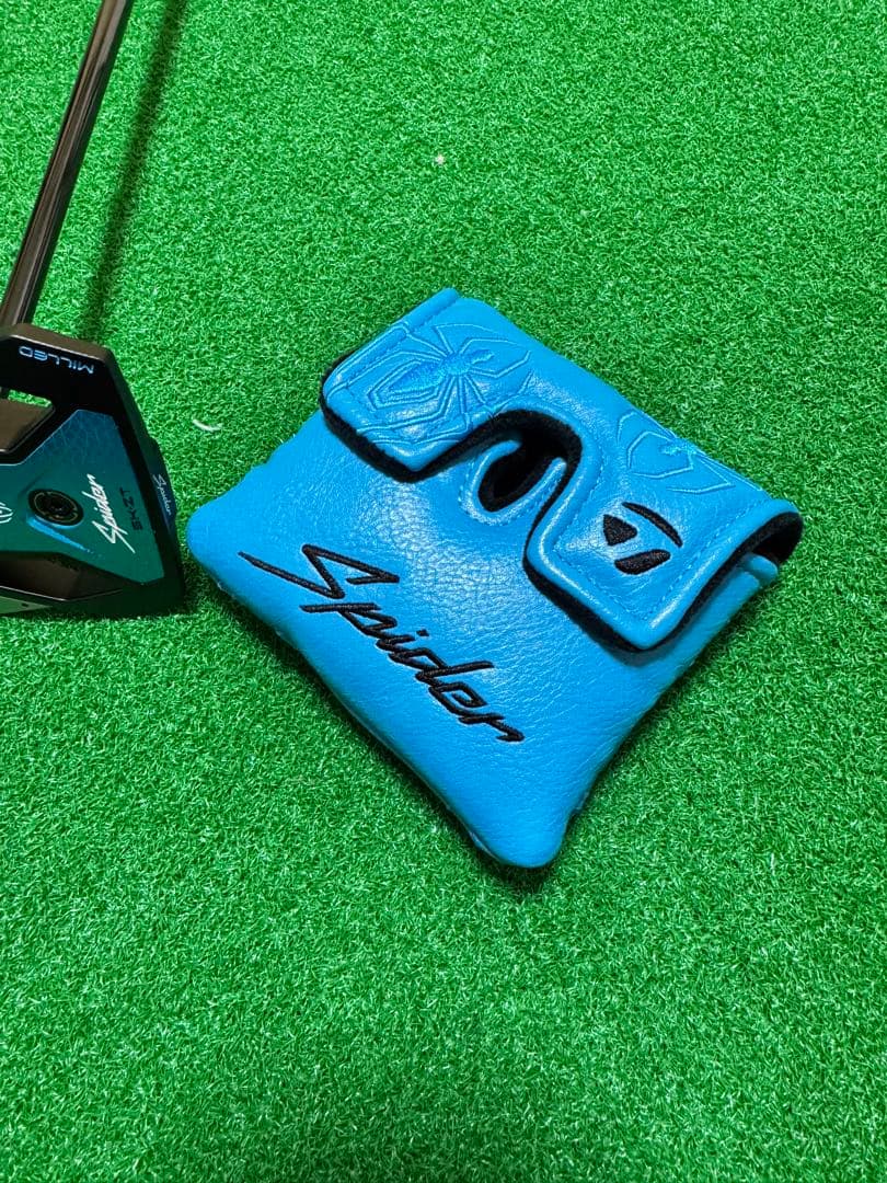 TaylorMade Spider ZT ゼロトルクパター ヘッドカバー付き