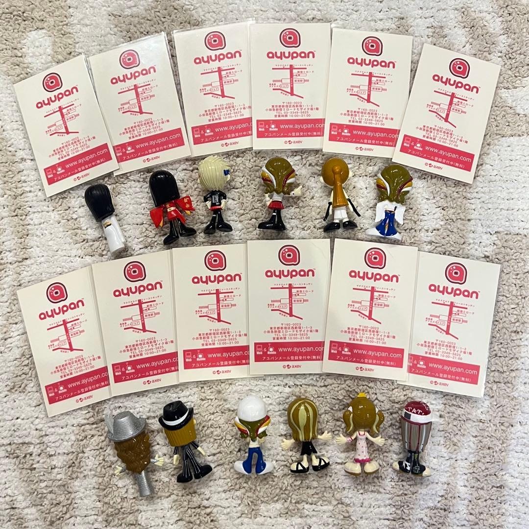 浜崎あゆみ ayupan 12体＋カードセット