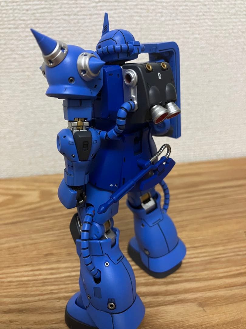 HG THE ORIGIN シャアザク　ランバラルカラー　改修塗装済完成品