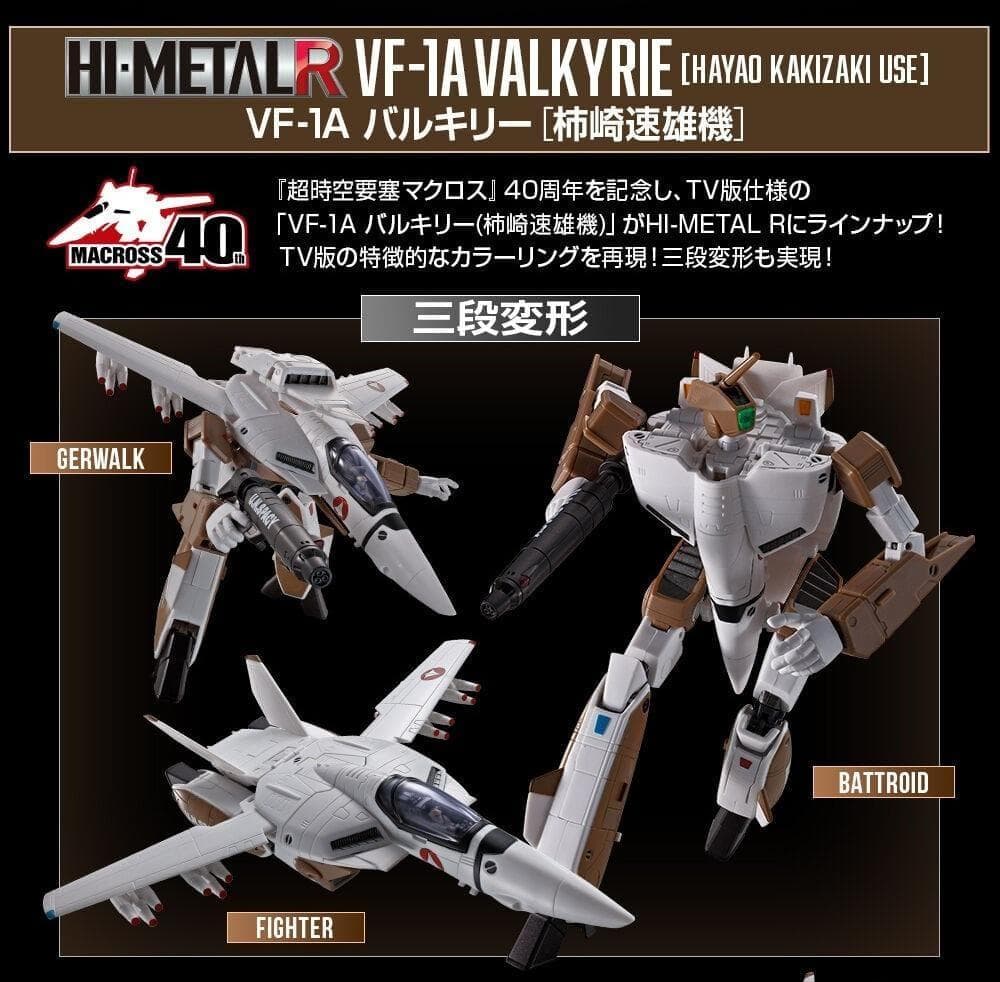 HI-L R VF-1A バルキリー 柿崎速雄機
