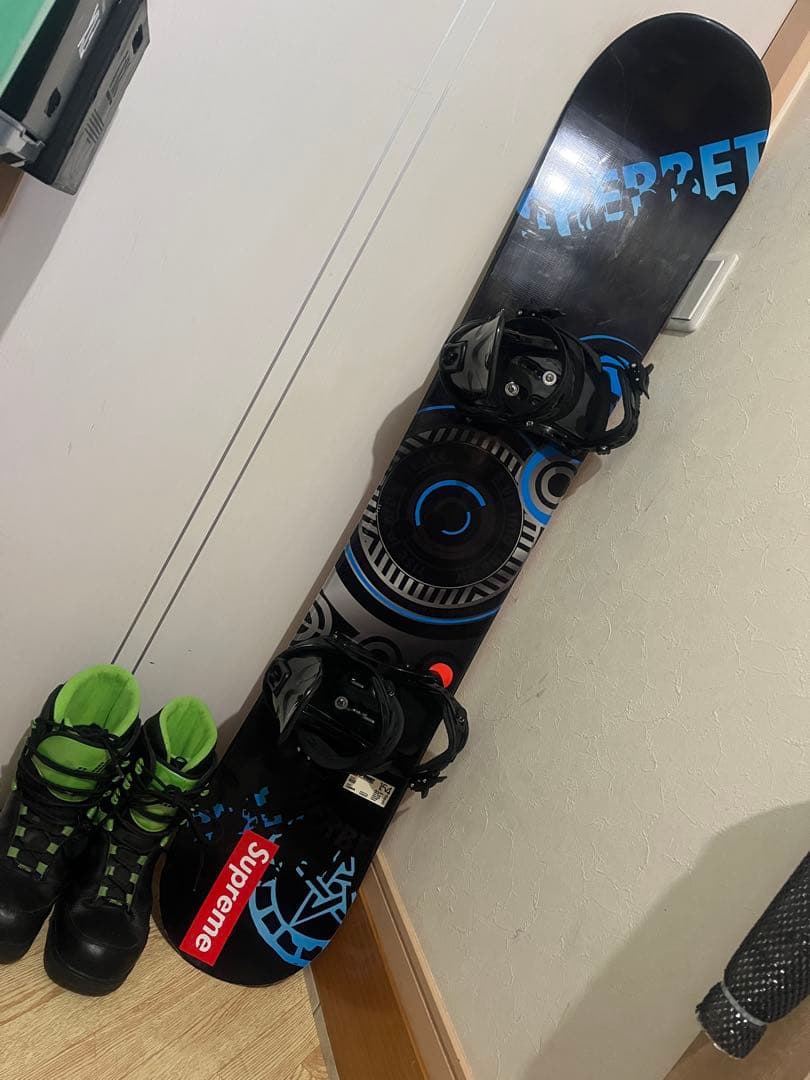 初中級最強セット！SHERBET 154cm 新品バイン　ブーツ別売り