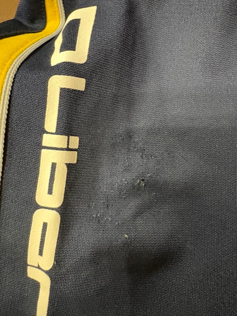 リベルタ　Liberta フルジップジャージ 140㎝ イエロー・ネイビー