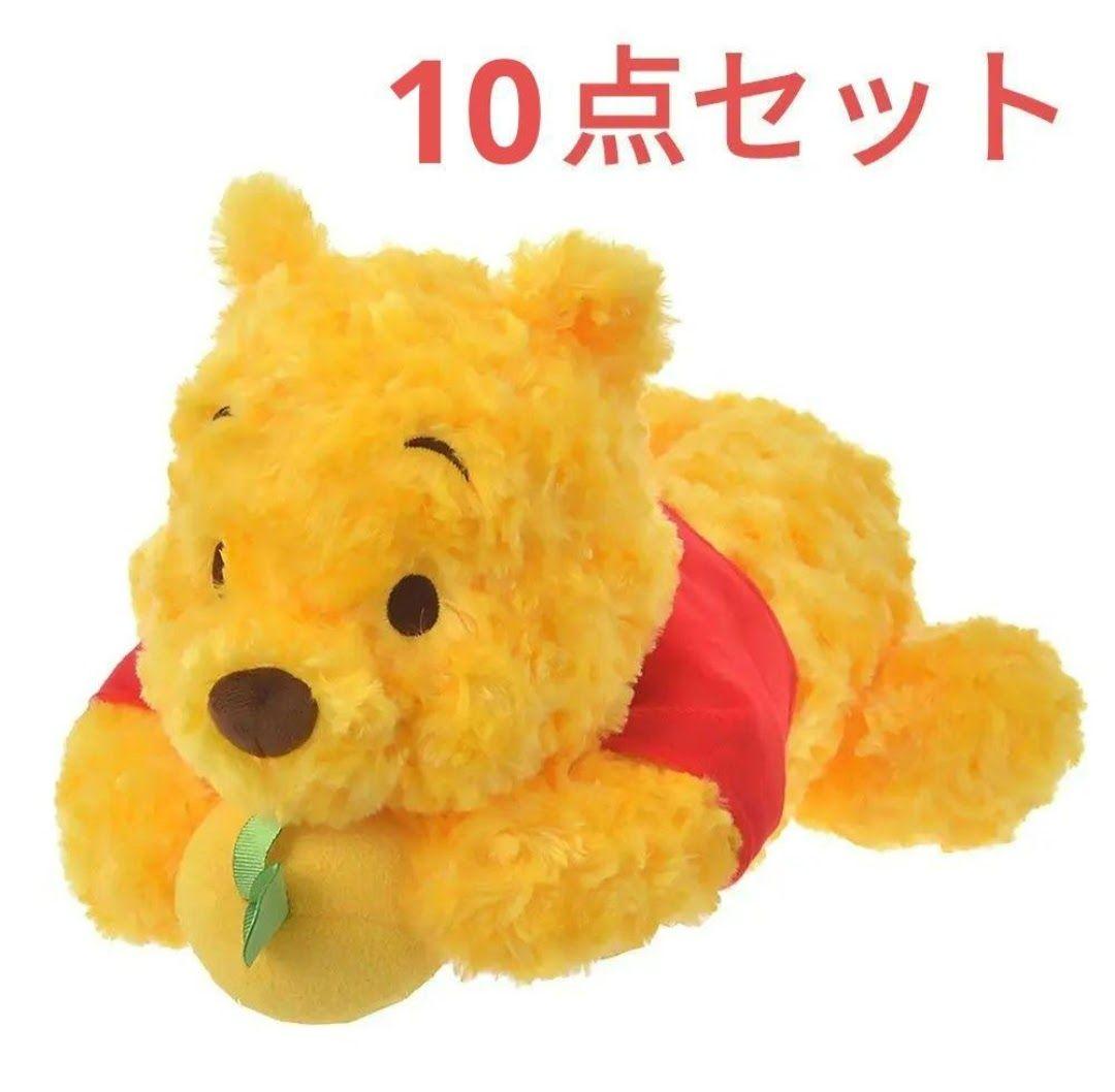 ★新品★10点セット★プーさん ティッシュボックスカバー Yuzu Pooh
