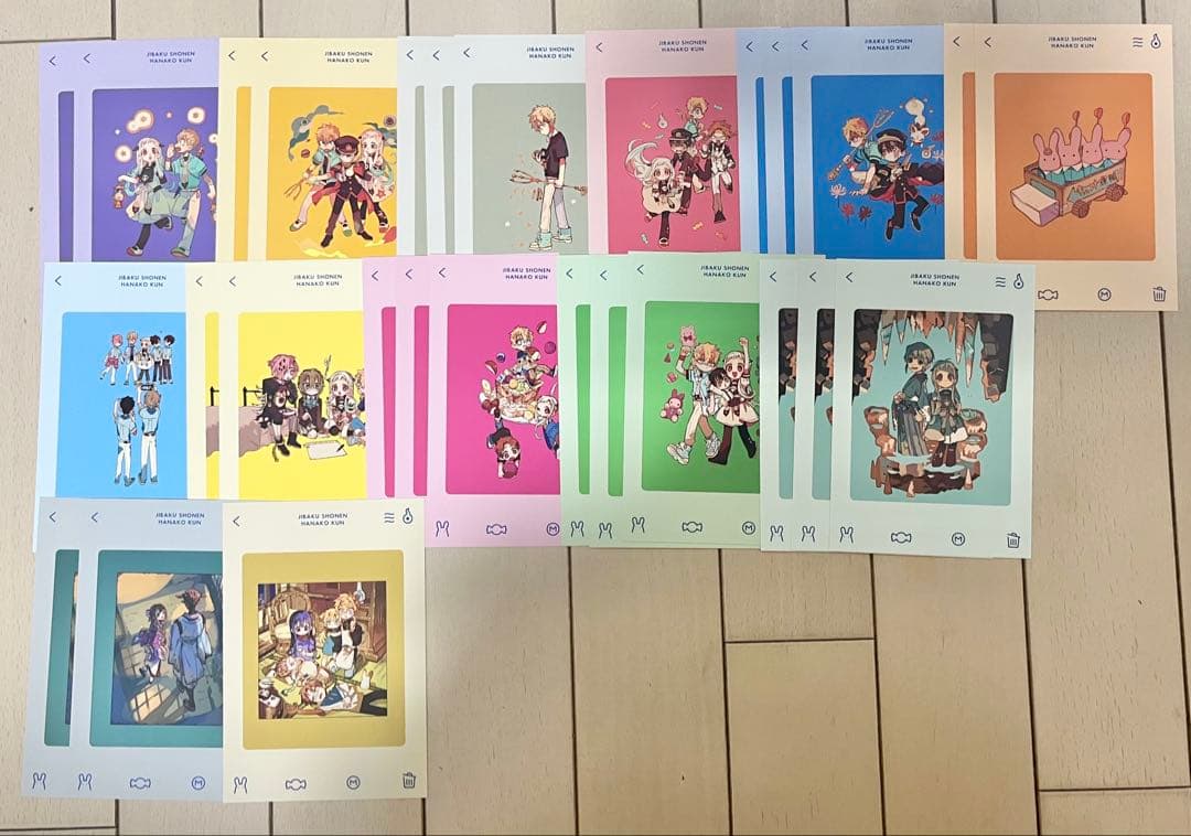 花子くん ミュージアム アクスタ ポストカード クリアカード 特典 缶バッチ