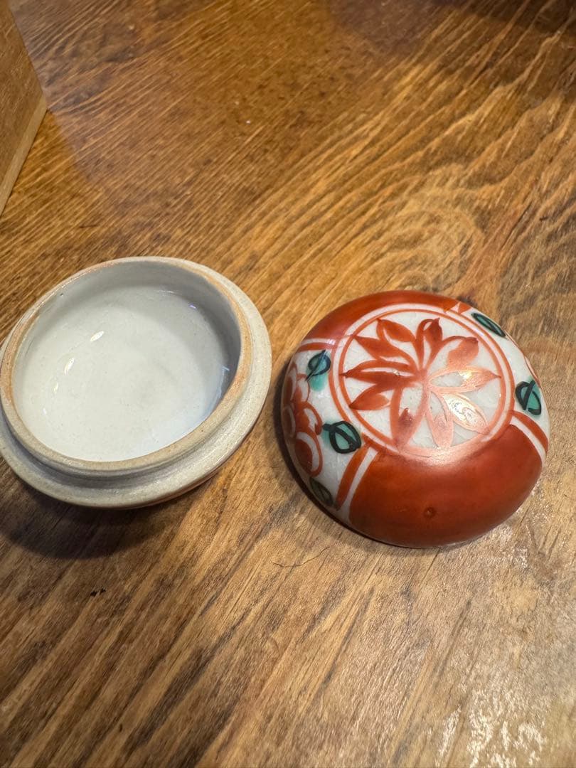 三浦竹泉 香合 共布共箱　平安竹泉 香道具 茶道具