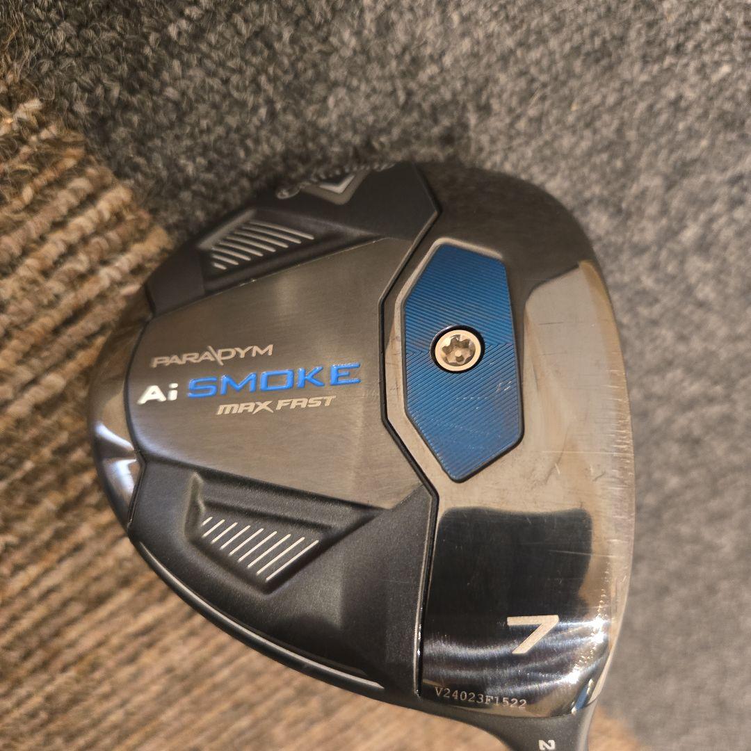 Ai スモーク　マックスファスト 7番ウッド ベンタスブラック　7X