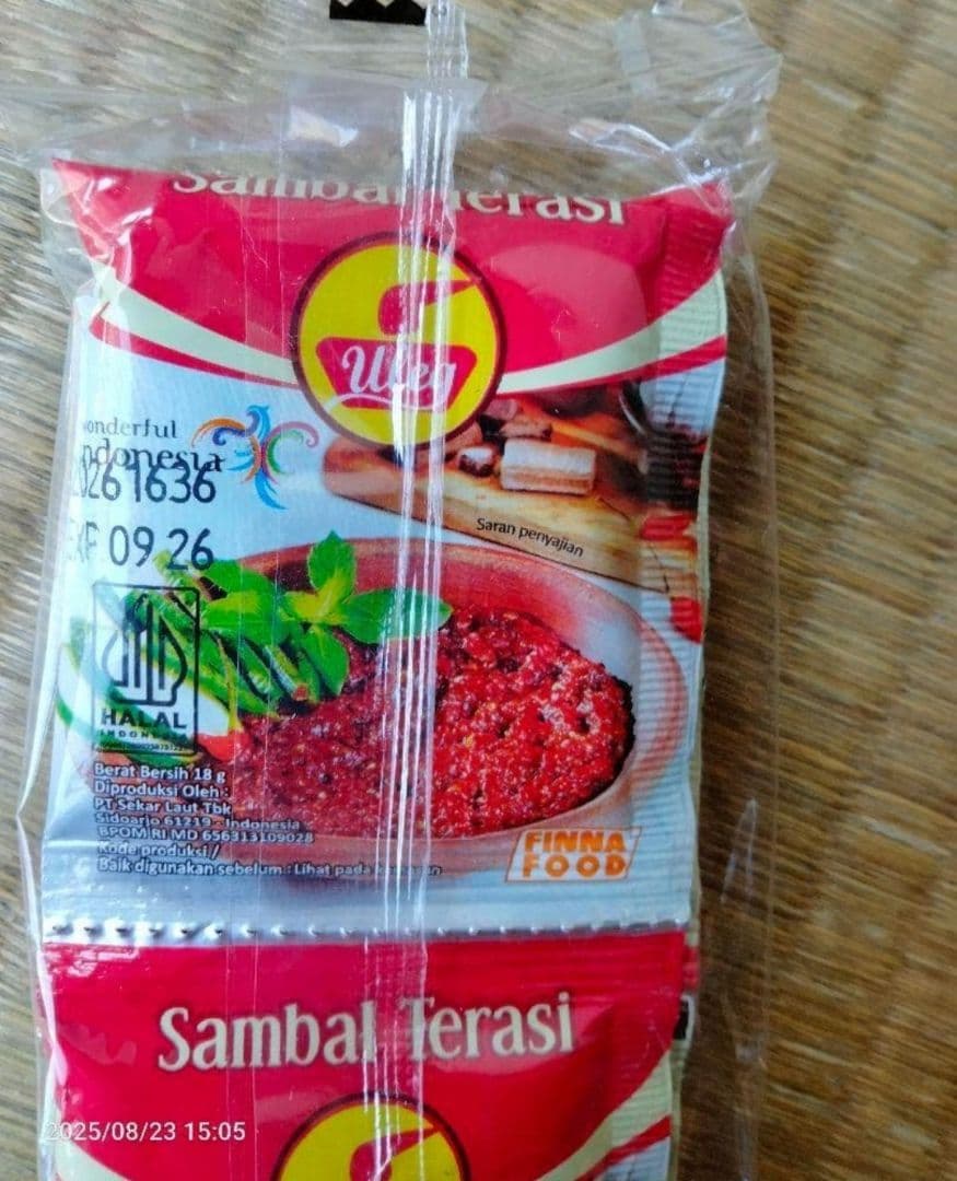 ULEG Sambal サンバル Ijo-Bawang-Terasi-380袋