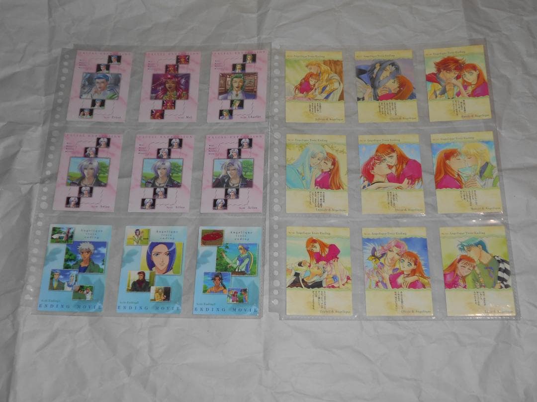 カードダスマスターズ トレカ　アンジェリーク パート3 Ⅲ　フルコンプ　１６２枚