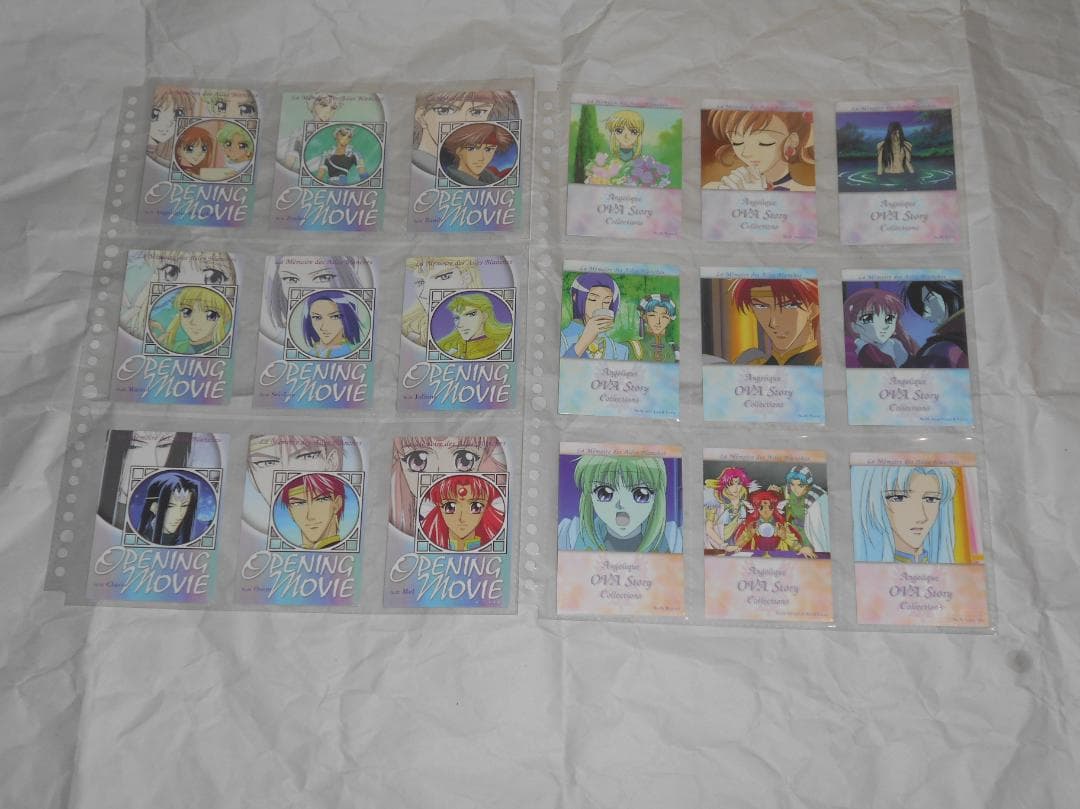 カードダスマスターズ トレカ　アンジェリーク パート3 Ⅲ　フルコンプ　１６２枚