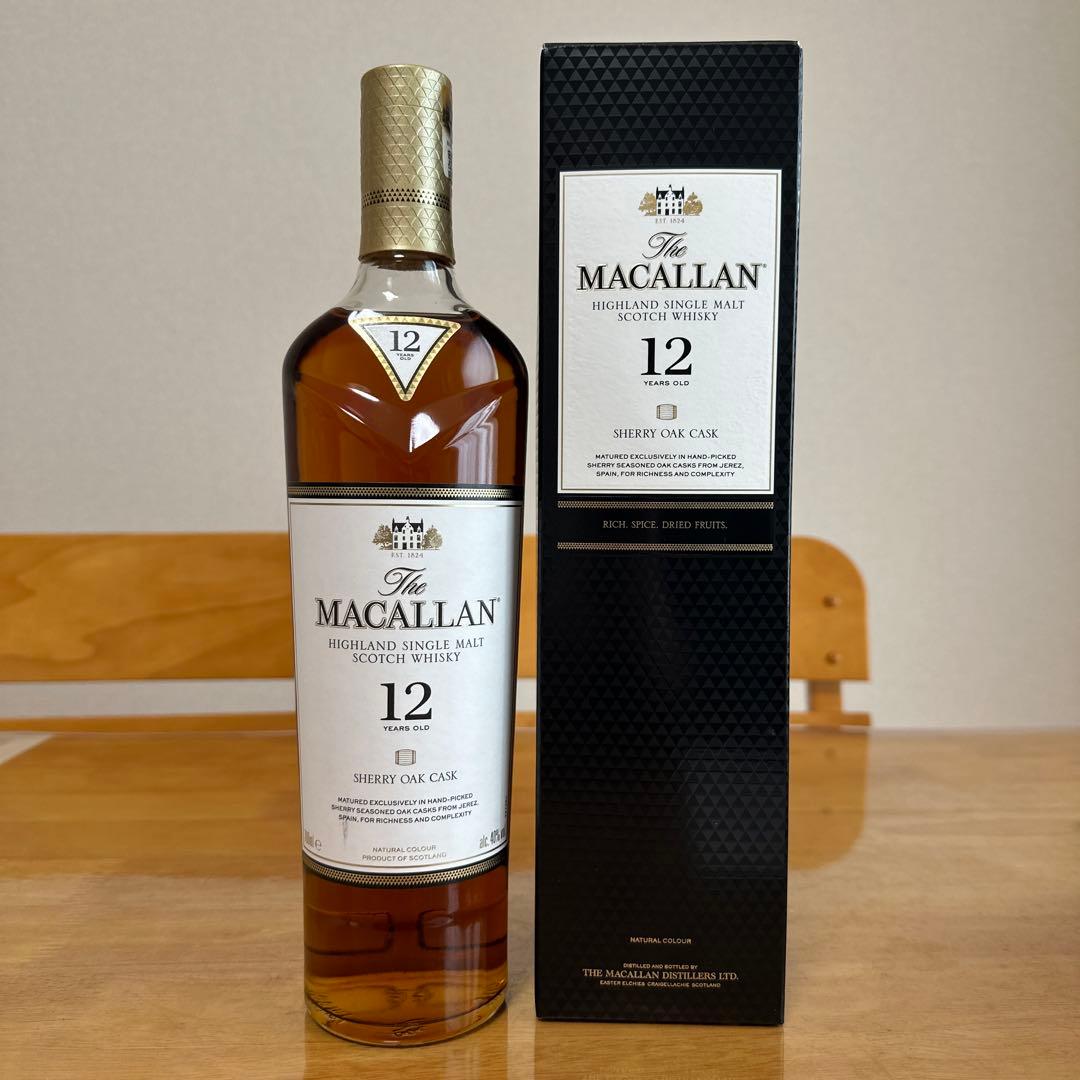 ザ・マッカラン 12年 700ml瓶