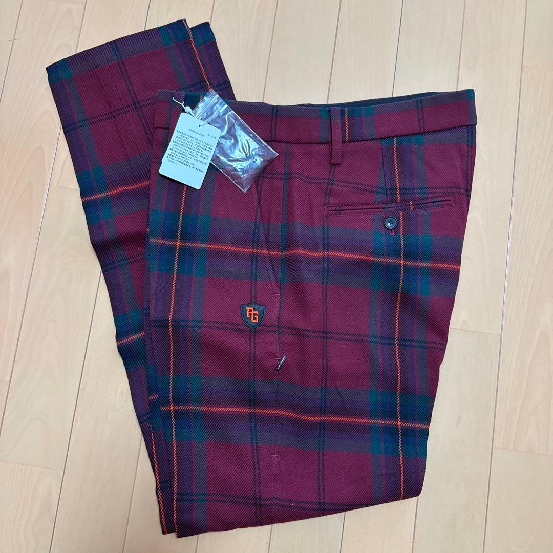 PEARLY GATES チェック柄 ゴルフパンツ