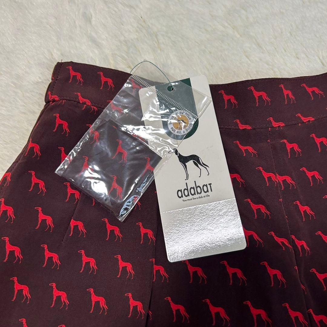 新品未使用品 adabat ハーフパンツ ゴルフ 総柄 1サイズ