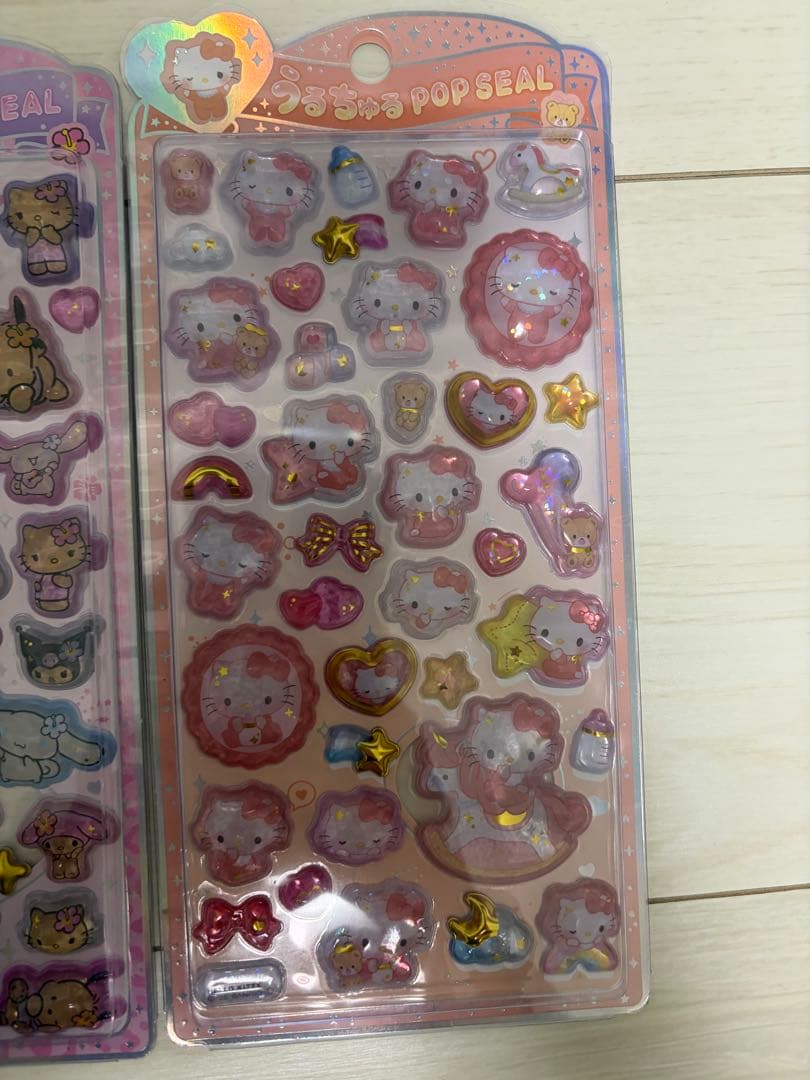 国内正規品　ボンボンドロップシール サンリオ、たまごつち