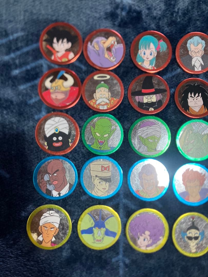 最終価格S&B ドラゴンボール初期メンコのみ　セミコンプ40枚セット