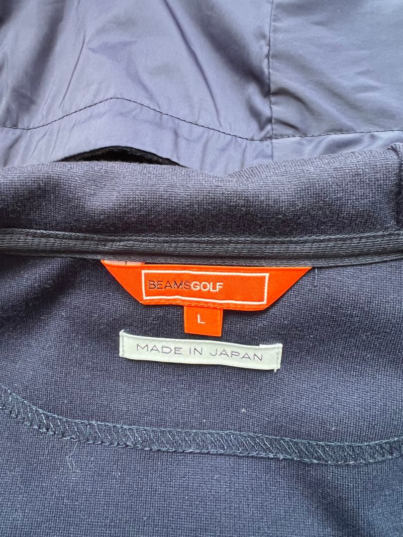 ビームスゴルフ　フード付ベスト
